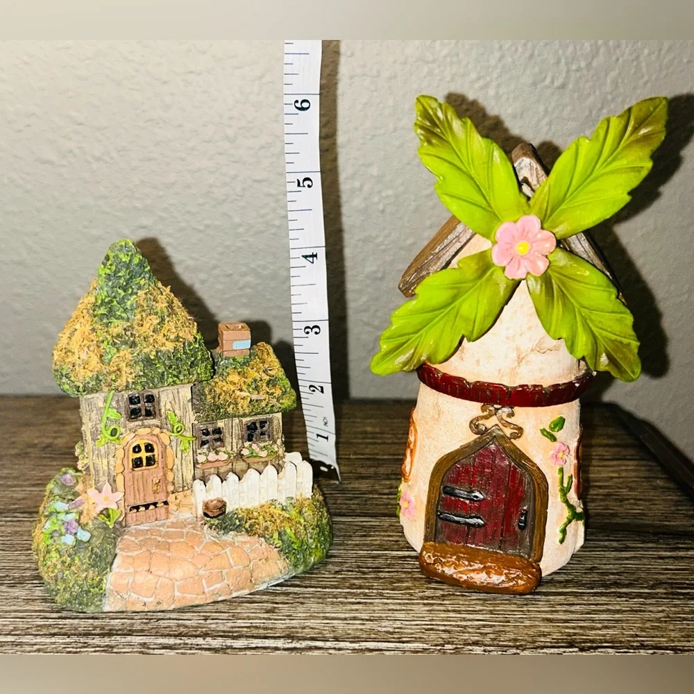 Fairy Garden House- Fairy Garden Accessories- Fairy Windmill Excellent Condition - Picture 4 of 7